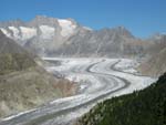 Le glacier d'Aletsch