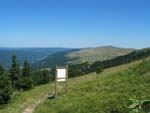 Les brulats fresy. vue sur le Colomby et la valle de Mijoux