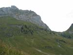 Le pas de la Bosse, en montant au col d'Ugeon