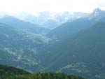 Saint Vran vu depuis le col de la Crche