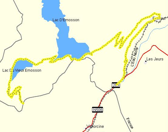 La monte aux lacs (PCX5)