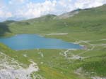 Le lac un peu avant le Col d'Anterne 