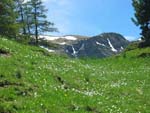 Vue sur la crte de Peyre Nire